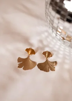 Boucles d'oreilles-EASY-CLOTHES Ayla - Boucles d'Oreilles Dorées - A ClipsEasy Clothes Dorées       