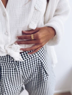 Bagues-EASY-CLOTHES Bague Betho - doréeEasy Clothes Dorée