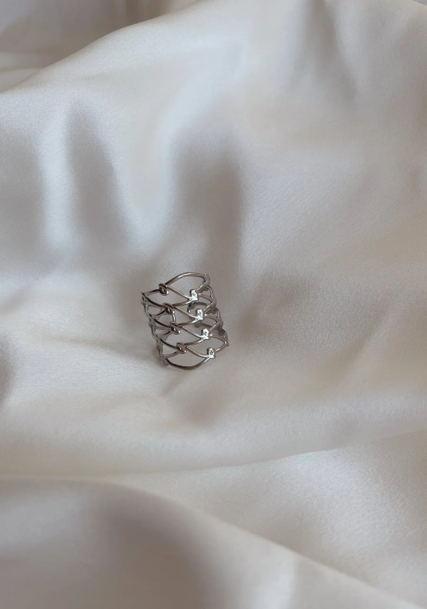 Bagues-EASY-CLOTHES Bague Blair - argentéeEasy Clothes Argentée