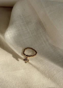 Bagues-EASY-CLOTHES Bague Cross dorée | Bague en croix | Ready-to-wear online | Easy Clothes Dorée       