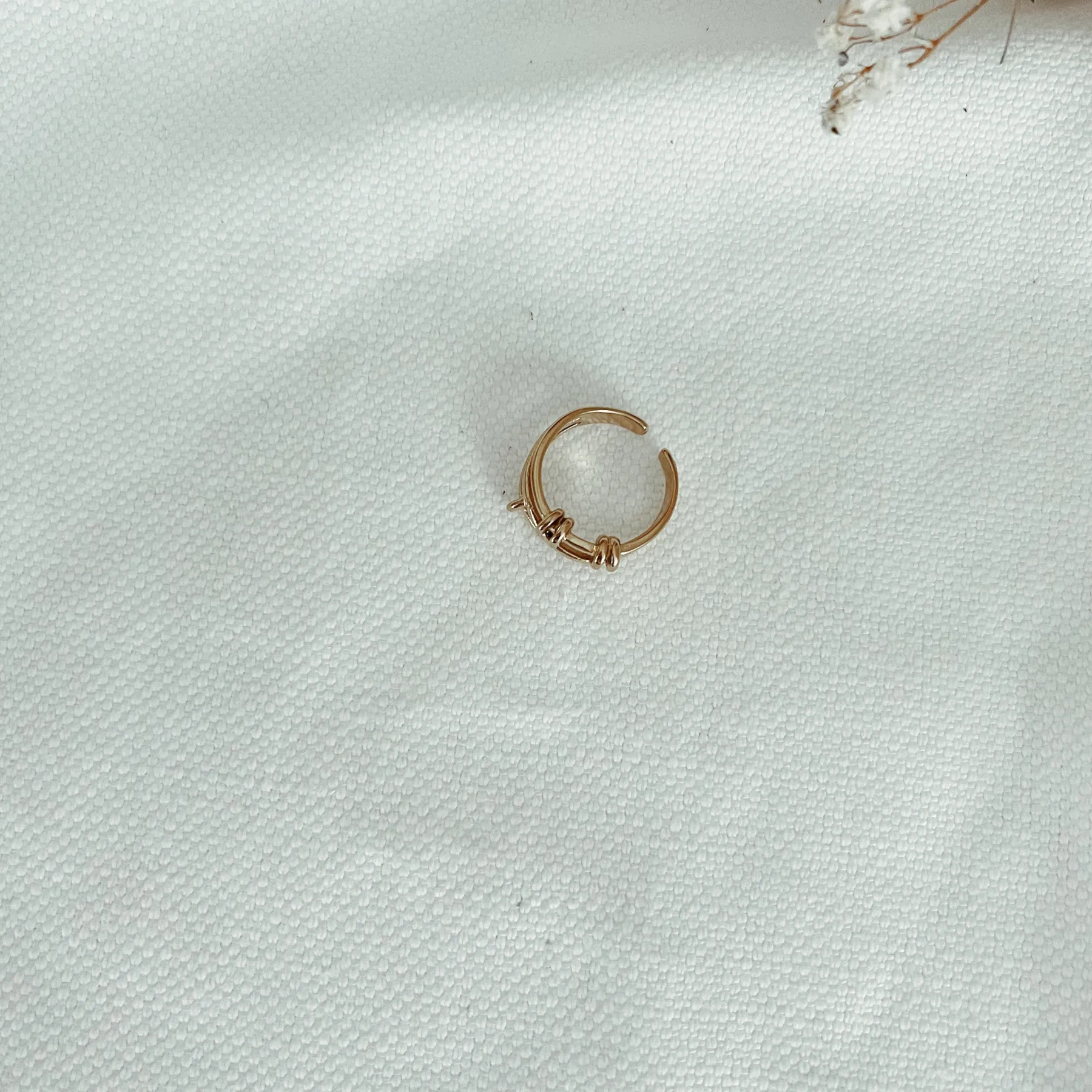 Bagues-EASY-CLOTHES Bague Daria - doréeEasy Clothes Dorée