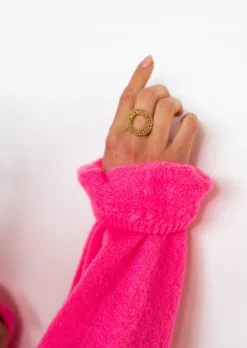 Bagues-EASY-CLOTHES Bague Dasou dorée | Bague ronde tressée | Prêt-à-porter en ligne | Easy Clothes Dorée