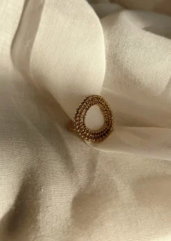 Bagues-EASY-CLOTHES Bague Dasou dorée | Bague ronde tressée | Prêt-à-porter en ligne | Easy Clothes Dorée       