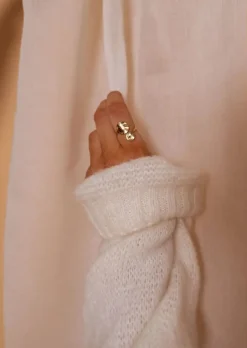 Bagues-EASY-CLOTHES Bague Dorée Louta | Ajustable & Arrondie | Bijoux & AccessoiresEasy Clothes Dorée