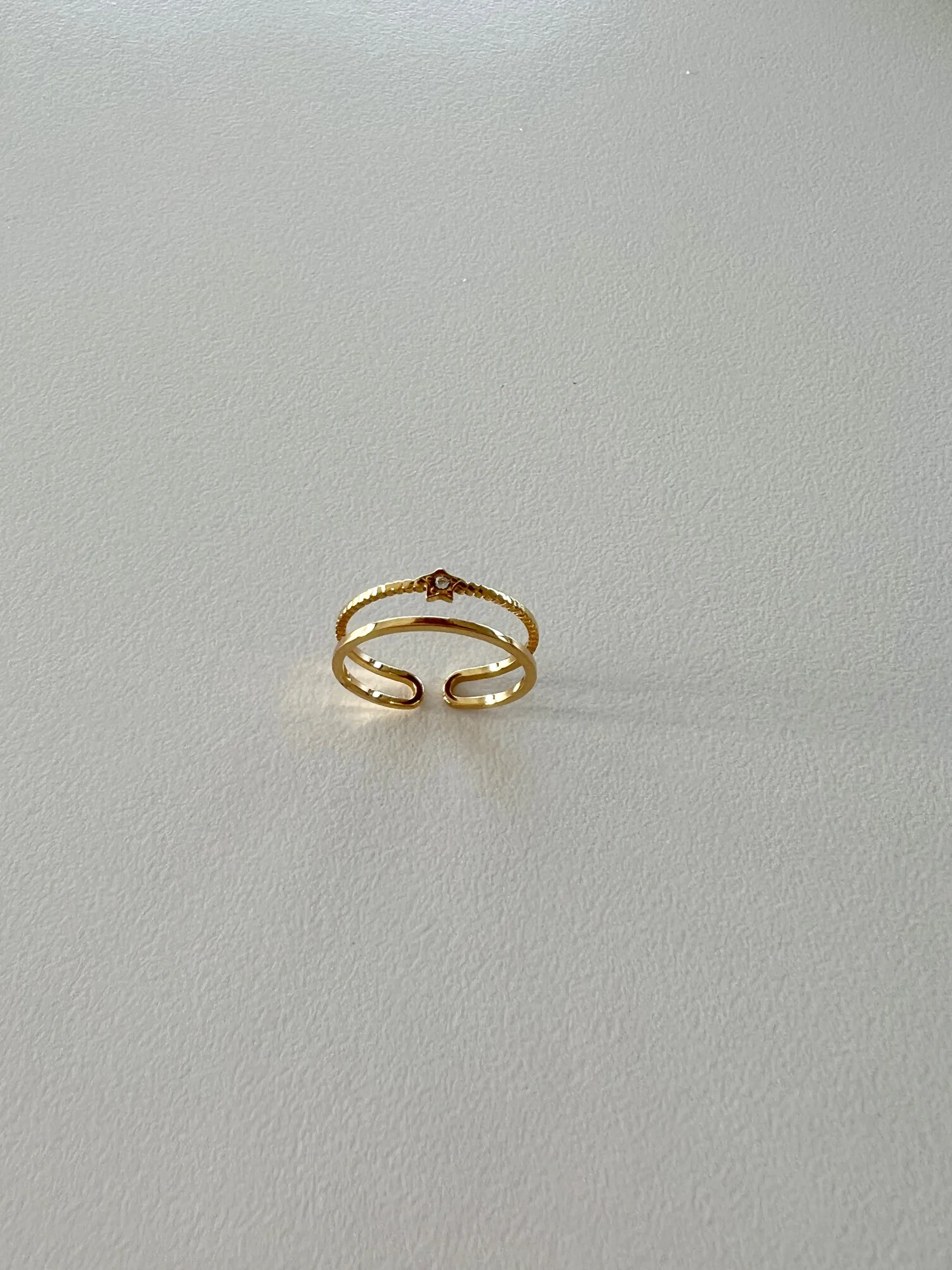 Bagues-EASY-CLOTHES Bague Scarlett - doréeEasy Clothes Dorée