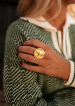 Bagues-EASY-CLOTHES Bague Swan Dorée - Bijoux Easy Clothes Dorée       