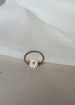 Bagues-EASY-CLOTHES Bague Viva dorée | Bague marguerite | Prêt-à-porter en ligne | Easy Clothes Dorée       