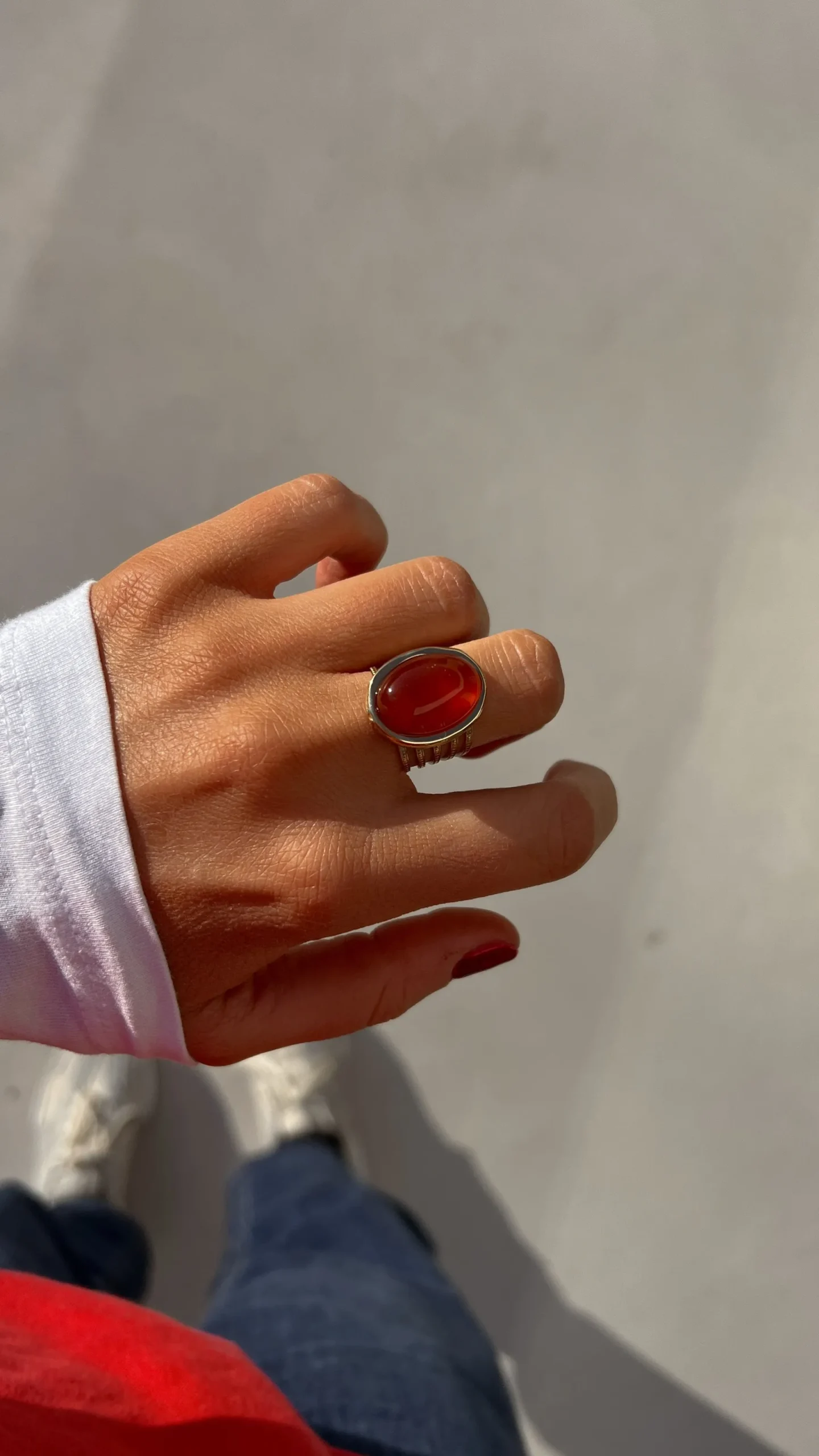 Bagues-EASY-CLOTHES Bague Walf - doréeEasy Clothes Dorée