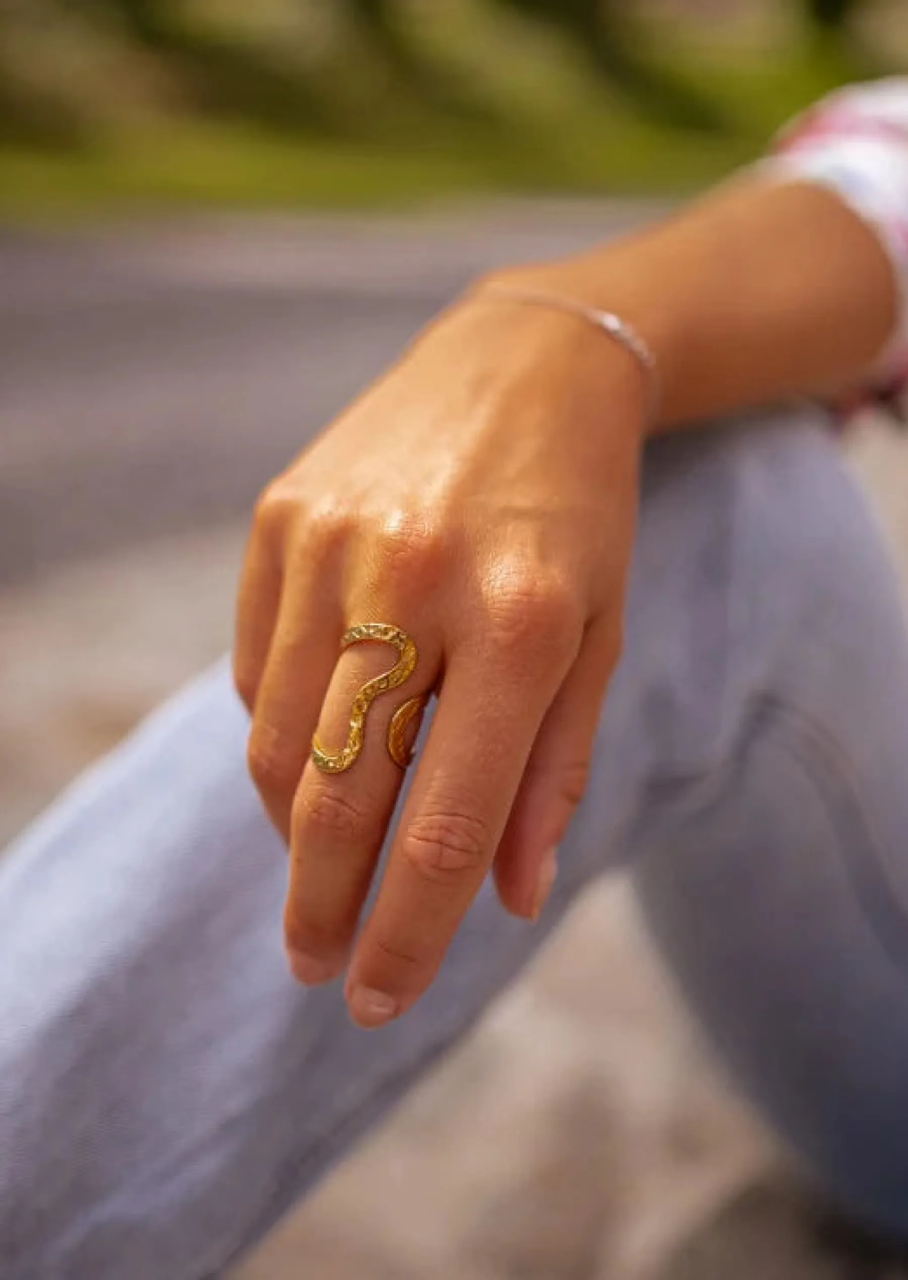 Bagues-EASY-CLOTHES Bague Zazy - Dorée - Originale & Moderne - Easy Clothes Dorée
