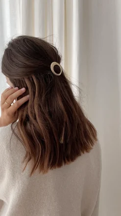 Accessoires Cheveux-EASY-CLOTHES Barrette Alexa - doréeEasy Clothes Dorée       