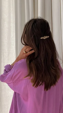 Accessoires Cheveux-EASY-CLOTHES Barrette Maura - doréeEasy Clothes Dorée       
