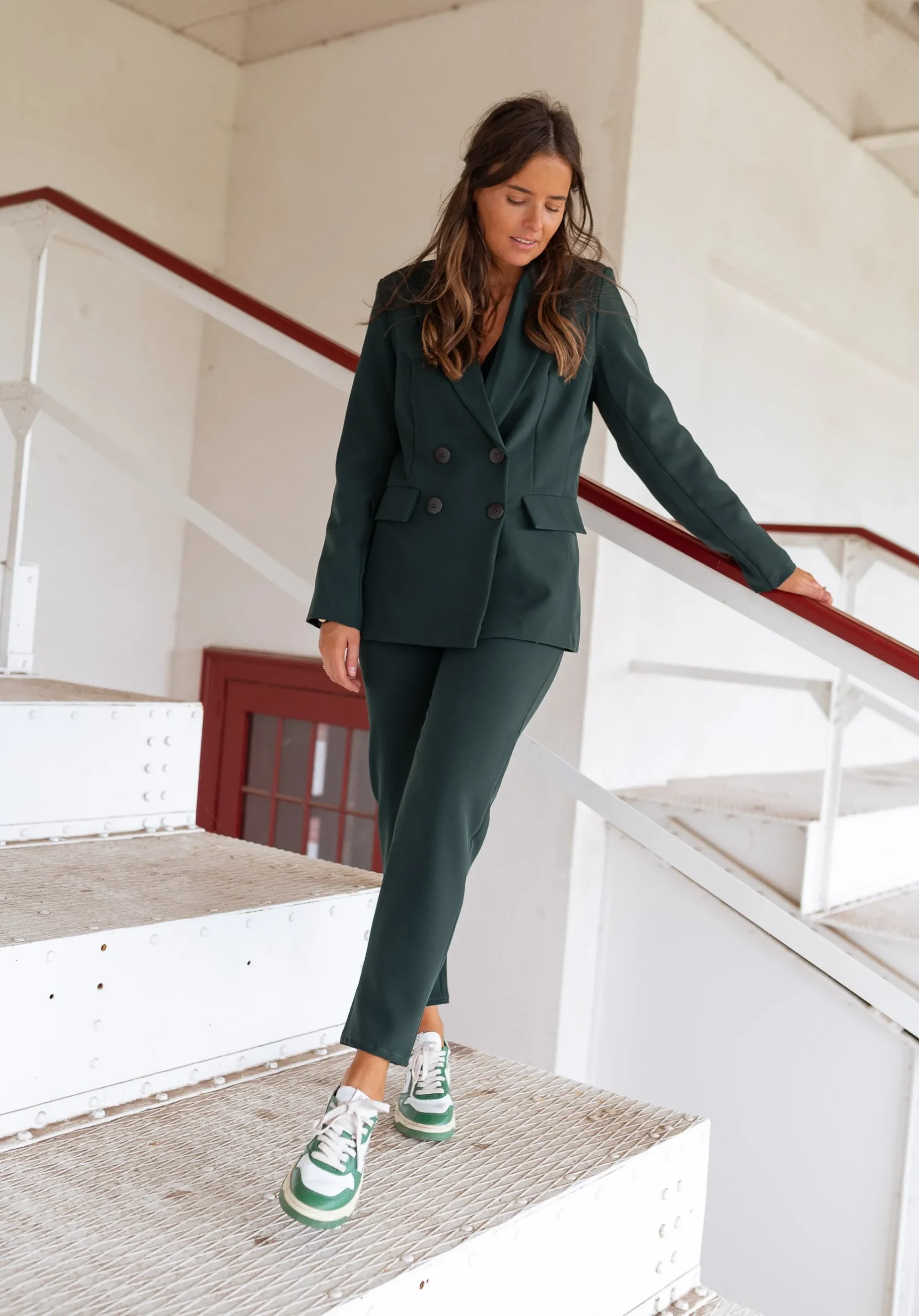Blazers-EASY-CLOTHES Blazer Faith - vert bouteilleEasy Clothes Vert bouteille