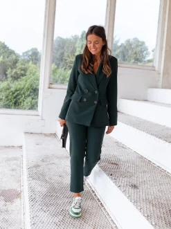 Blazers-EASY-CLOTHES Blazer Faith - vert bouteilleEasy Clothes Vert bouteille