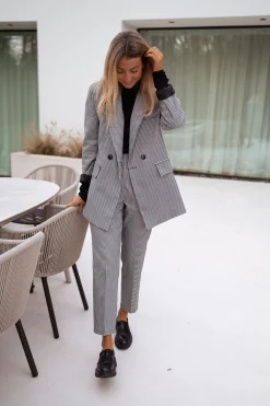 Blazers-EASY-CLOTHES Blazer Memphis - pied de pouleEasy Clothes Pied de poule