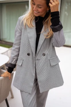 Blazers-EASY-CLOTHES Blazer Memphis - pied de pouleEasy Clothes Pied de poule       