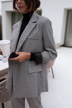 Blazers-EASY-CLOTHES Blazer Memphis - pied de pouleEasy Clothes Pied de poule       