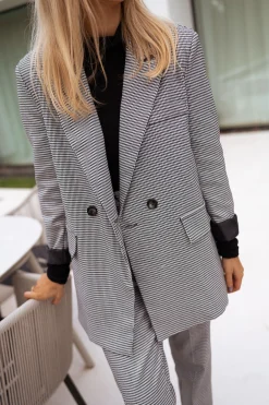 Blazers-EASY-CLOTHES Blazer Memphis - pied de pouleEasy Clothes Pied de poule       