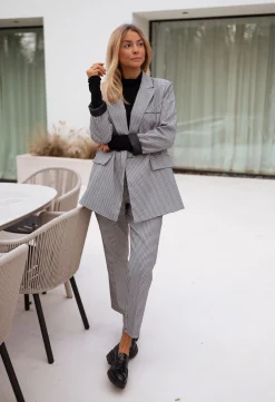 Blazers-EASY-CLOTHES Blazer Memphis - pied de pouleEasy Clothes Pied de poule       