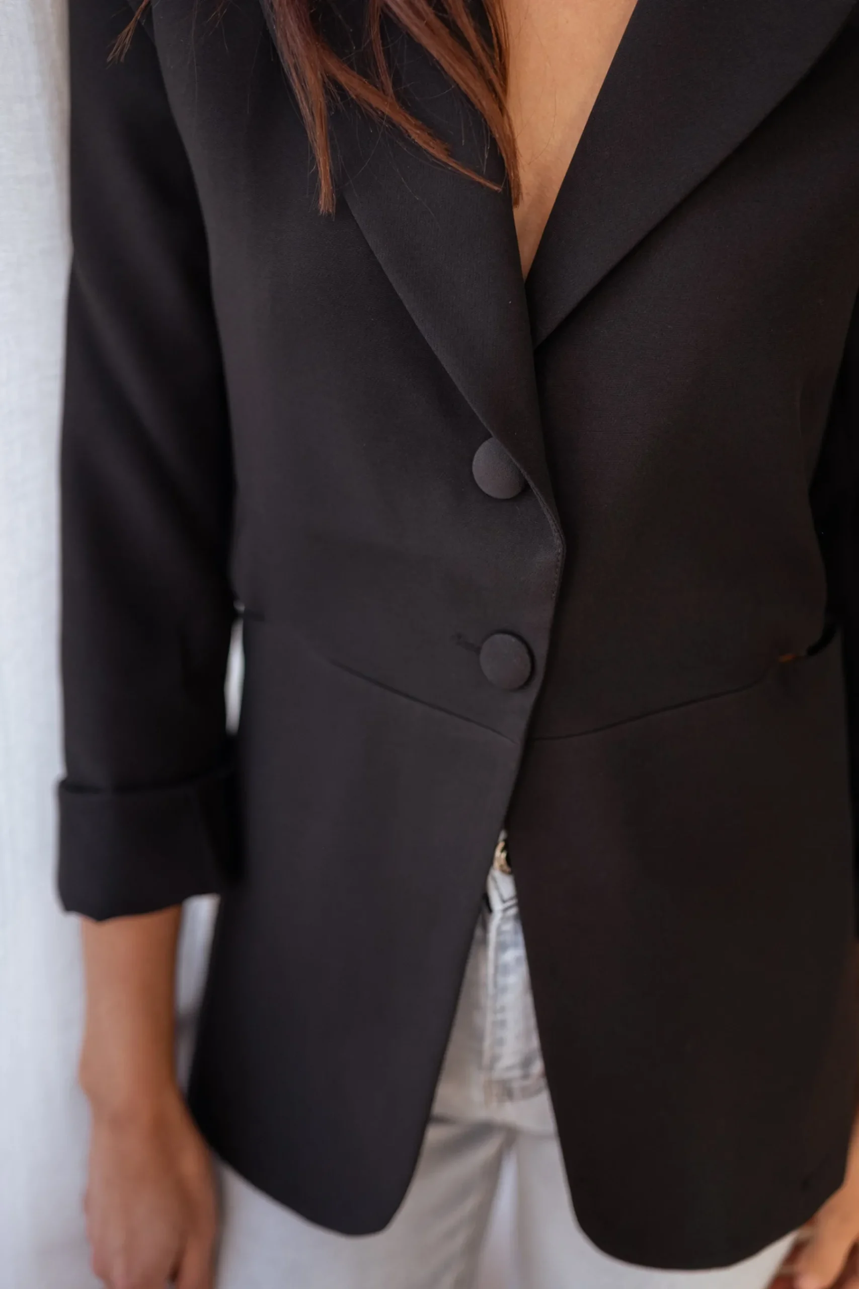 Blazers-EASY-CLOTHES Blazer Ophélie - CREATION - NoirEasy Clothes Noir