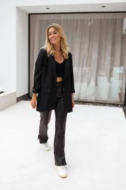Blazers-EASY-CLOTHES Blazer Ray - noirEasy Clothes Noir       