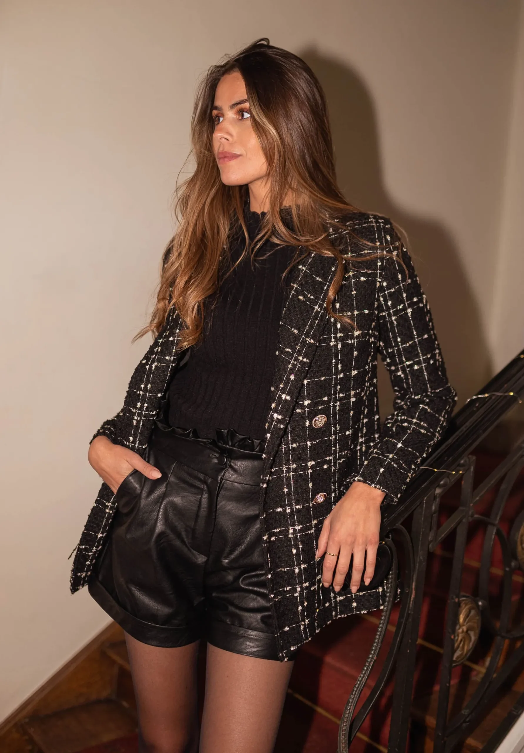 Blazers-EASY-CLOTHES Blazer Salla - noirEasy Clothes Noir