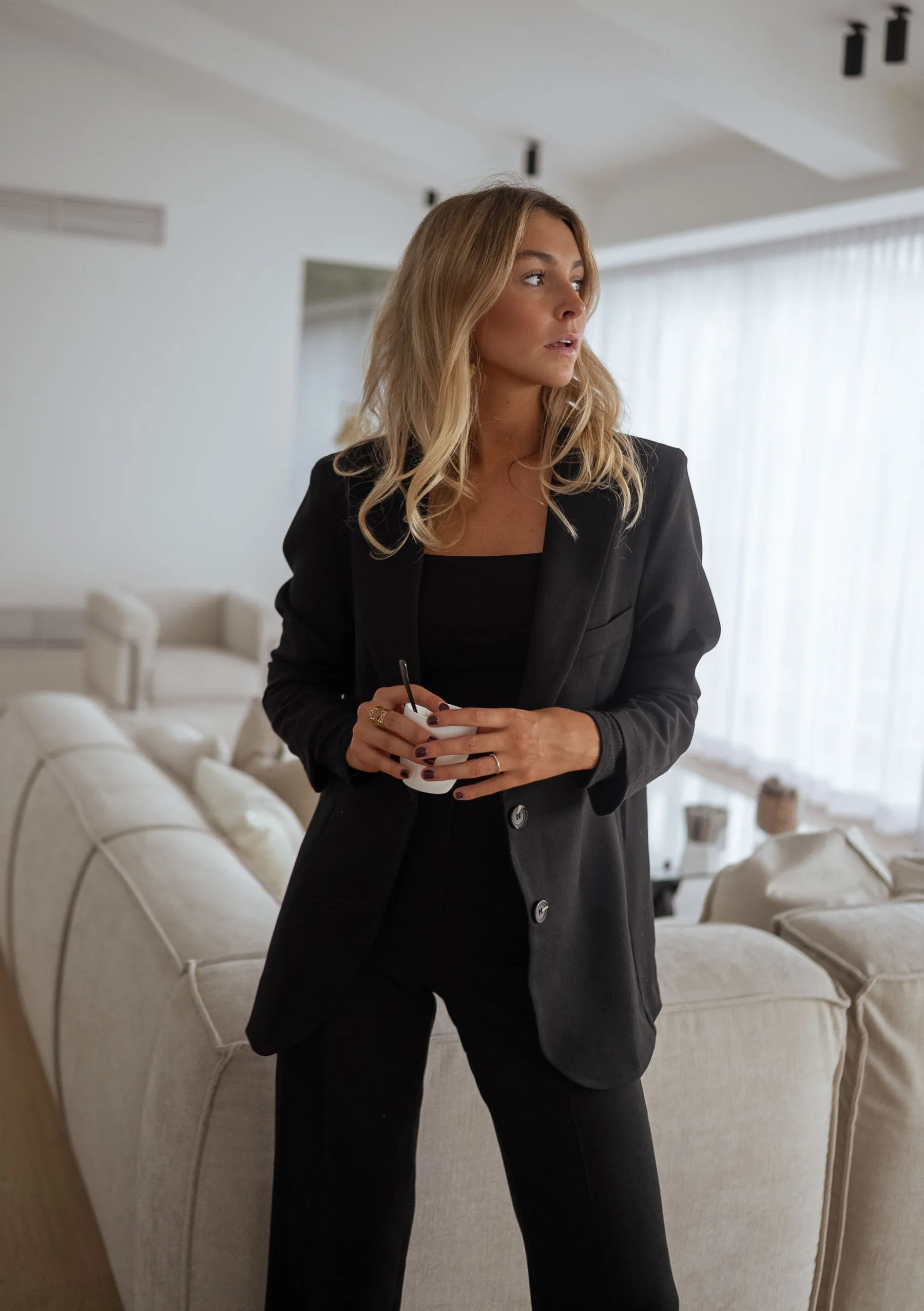 Blazers-EASY-CLOTHES Blazer Tory CREATION - noirEasy Clothes Noir