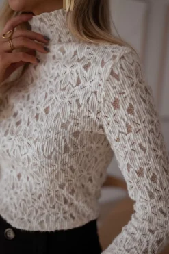 Chemisiers & Blouses-EASY-CLOTHES Blouse Anais - écrueEasy Clothes Écrue