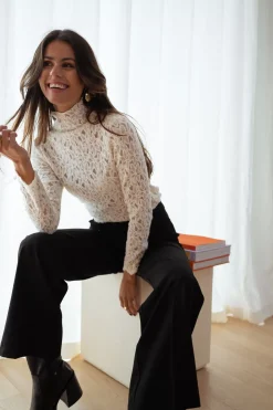 Chemisiers & Blouses-EASY-CLOTHES Blouse Anais - écrueEasy Clothes Écrue