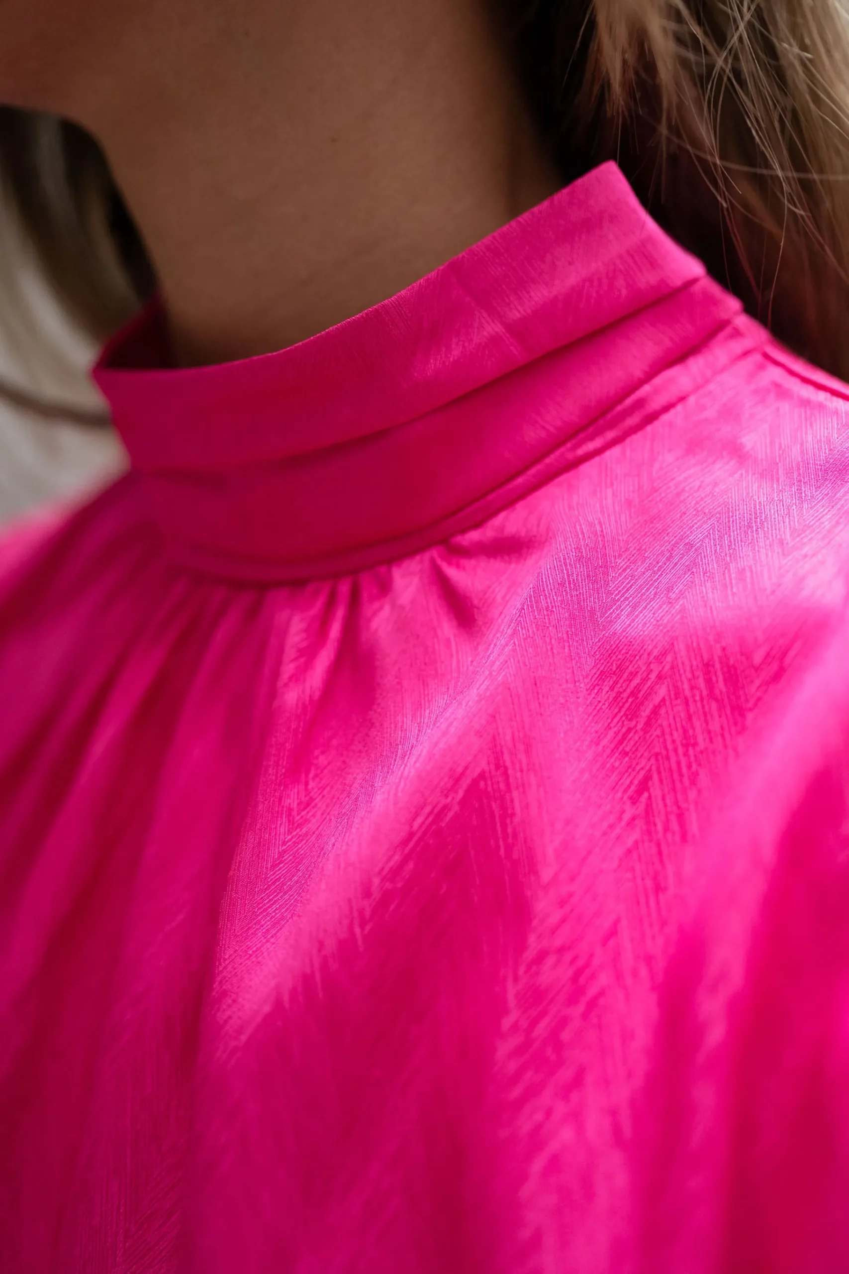 Chemisiers & Blouses-EASY-CLOTHES Blouse Ariel - roseEasy Clothes Rose