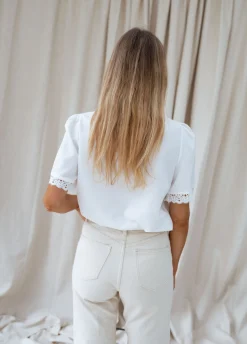 Chemisiers & Blouses-EASY-CLOTHES Blouse Celie - écrueEasy Clothes Écrue       