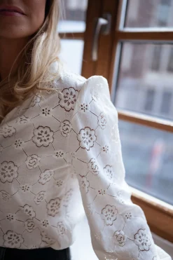 Chemisiers & Blouses-EASY-CLOTHES Blouse Dean - écrueEasy Clothes Écrue
