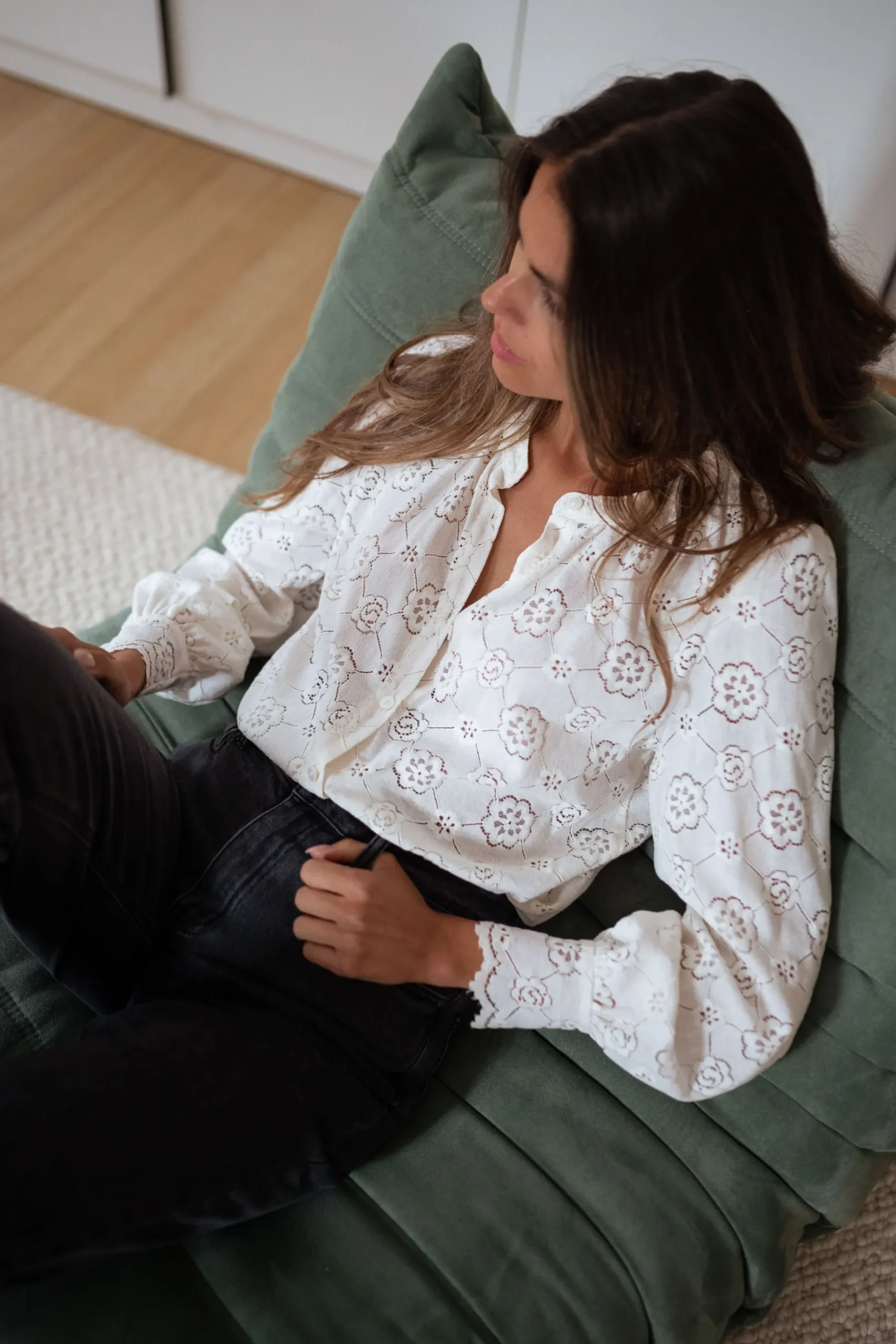 Chemisiers & Blouses-EASY-CLOTHES Blouse Dean - écrueEasy Clothes Écrue