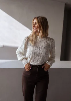 Chemisiers & Blouses-EASY-CLOTHES Blouse Emma - écrueEasy Clothes Écrue       