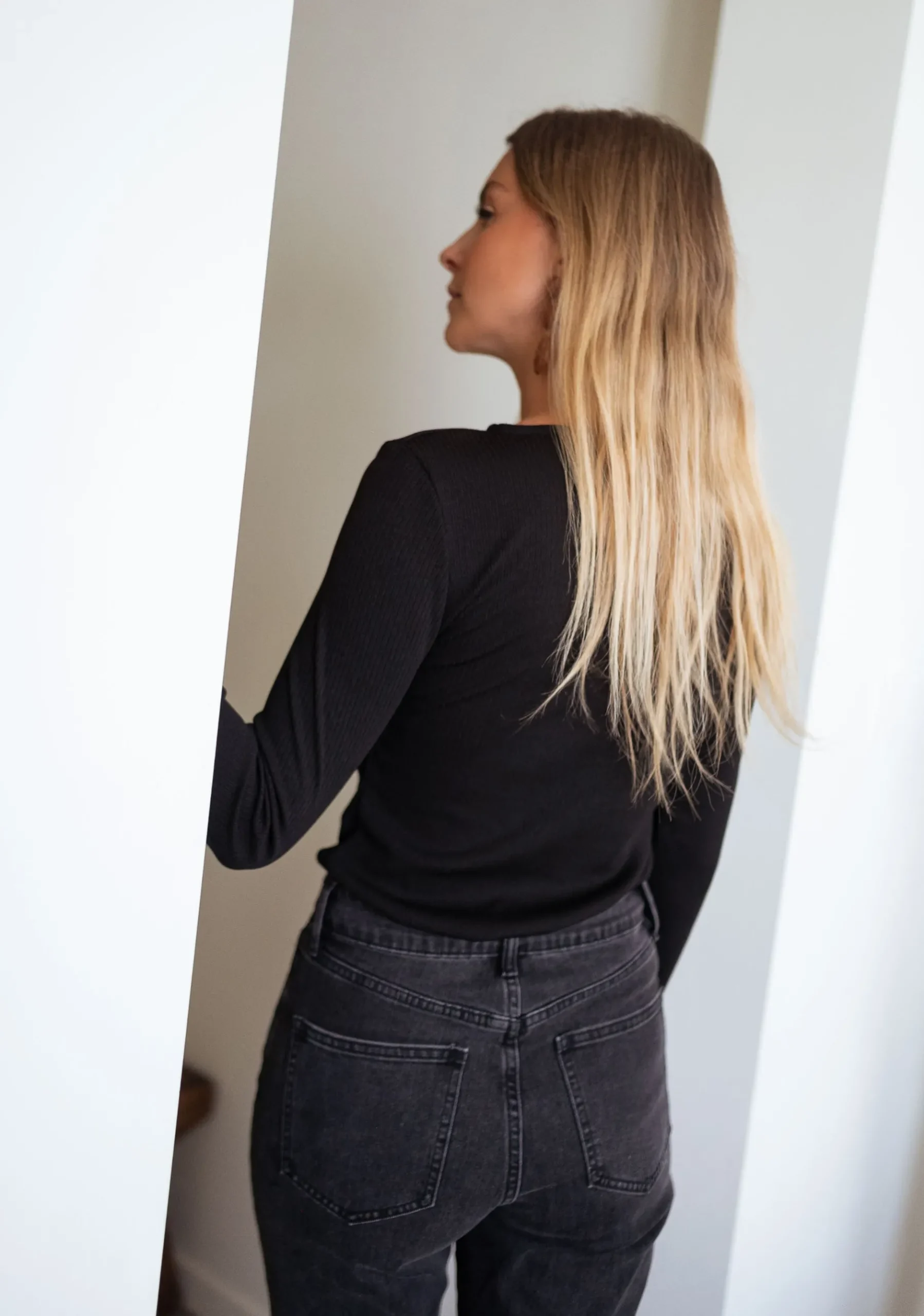 Chemisiers & Blouses-EASY-CLOTHES Blouse Evy - noireEasy Clothes Noire