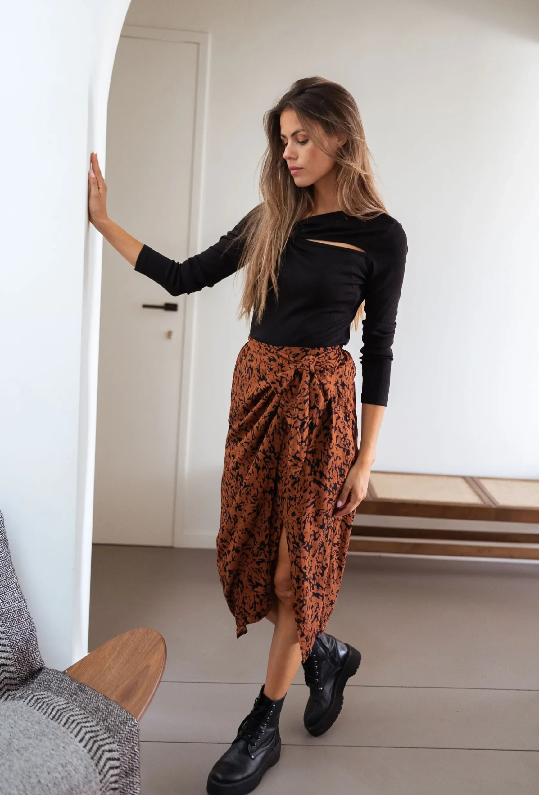 Chemisiers & Blouses-EASY-CLOTHES Blouse Evy - noireEasy Clothes Noire
