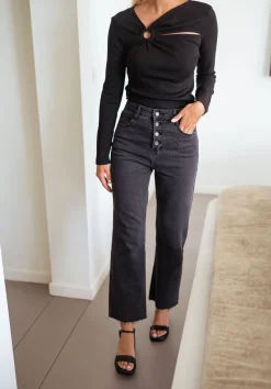 Chemisiers & Blouses-EASY-CLOTHES Blouse Evy - noireEasy Clothes Noire