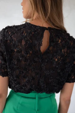 Chemisiers & Blouses-EASY-CLOTHES Blouse Fama - noireEasy Clothes Noire       