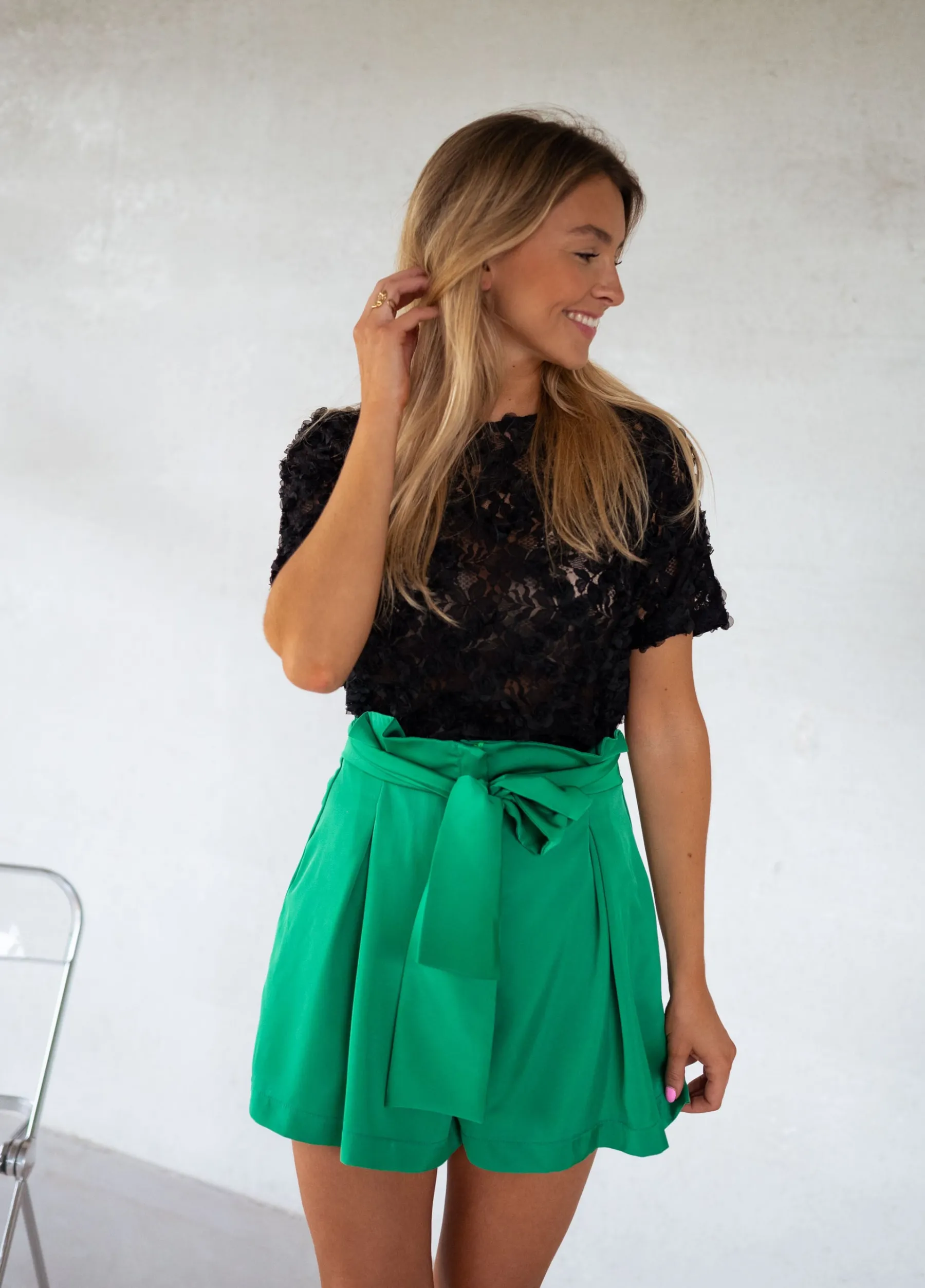 Chemisiers & Blouses-EASY-CLOTHES Blouse Fama - noireEasy Clothes Noire