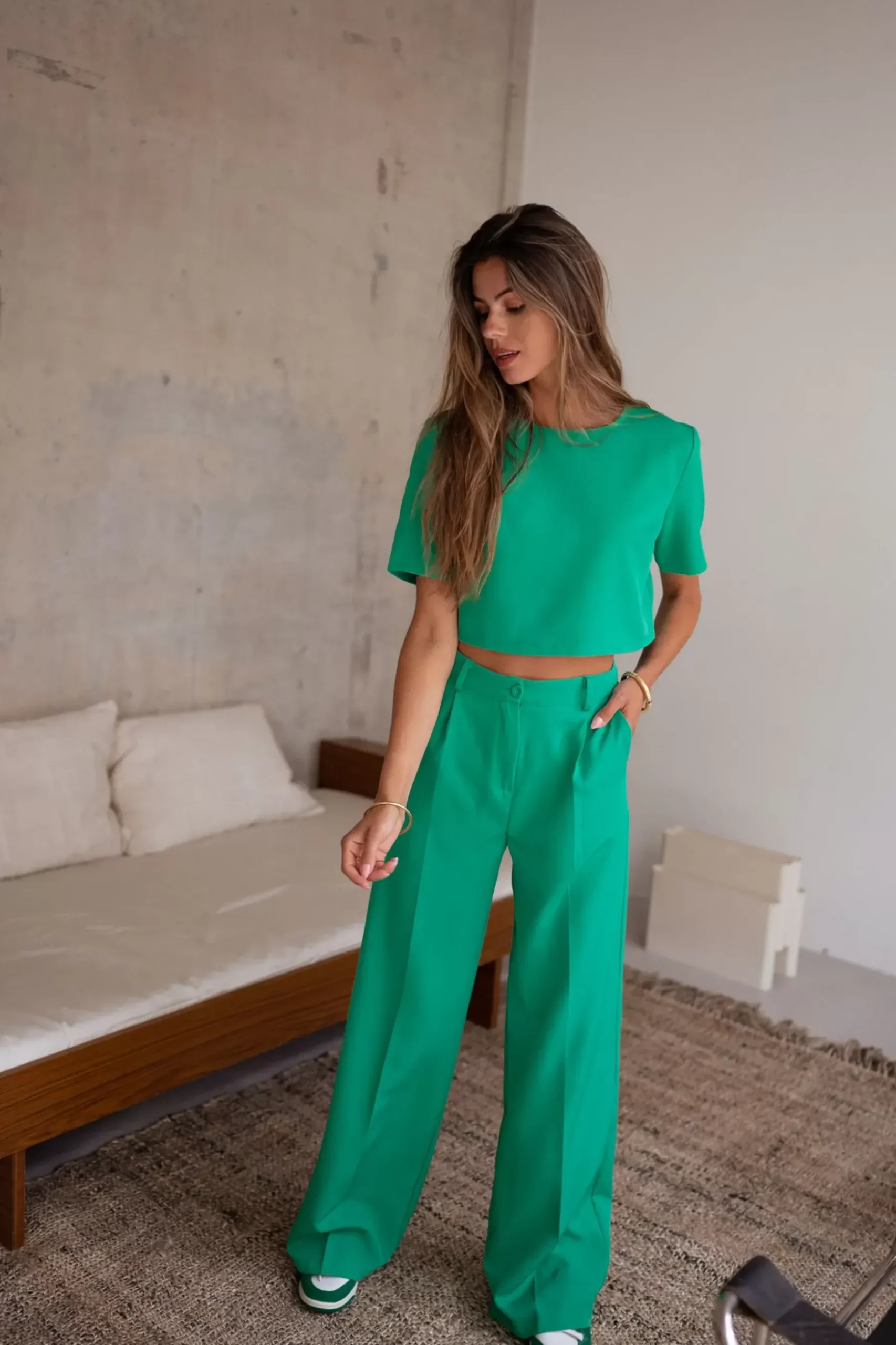 Chemisiers & Blouses-EASY-CLOTHES Blouse Felyse - verteEasy Clothes Verte