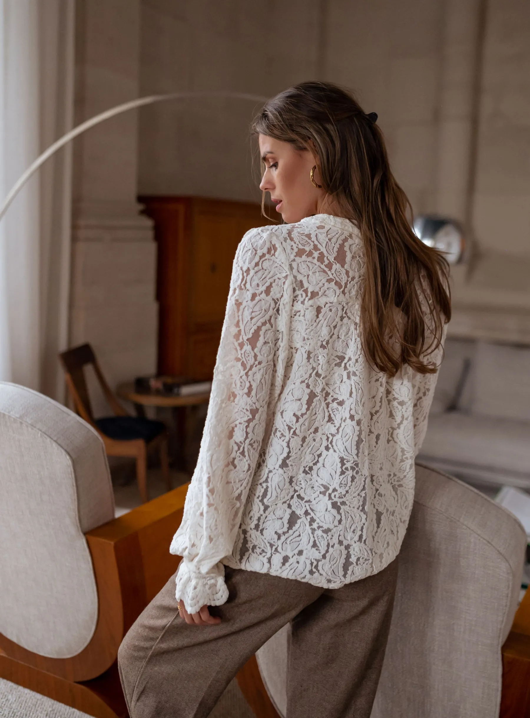 Chemisiers & Blouses-EASY-CLOTHES Blouse Jade - écrueEasy Clothes Écrue