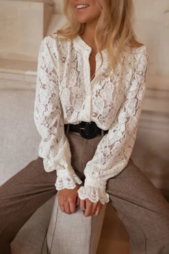 Chemisiers & Blouses-EASY-CLOTHES Blouse Jade - écrueEasy Clothes Écrue