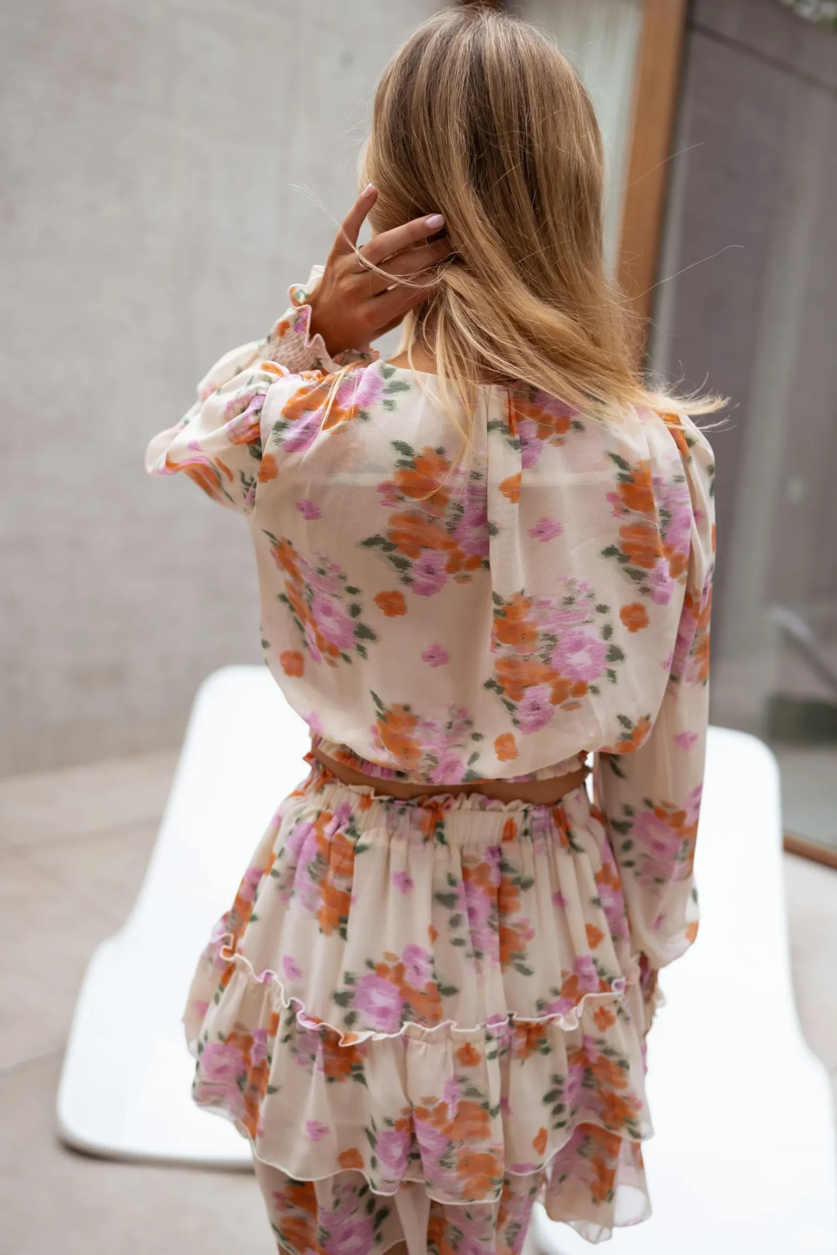 Chemisiers & Blouses-EASY-CLOTHES Blouse Juliana - fleurieEasy Clothes Fleurie