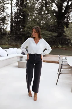Chemisiers & Blouses-EASY-CLOTHES Blouse Marka - écrueEasy Clothes Écrue