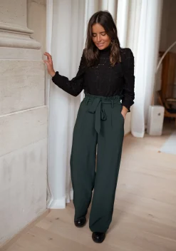 Chemisiers & Blouses-EASY-CLOTHES Blouse Meven - noireEasy Clothes Noire