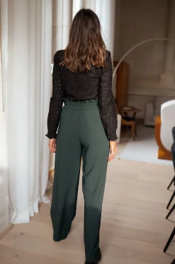 Chemisiers & Blouses-EASY-CLOTHES Blouse Meven - noireEasy Clothes Noire