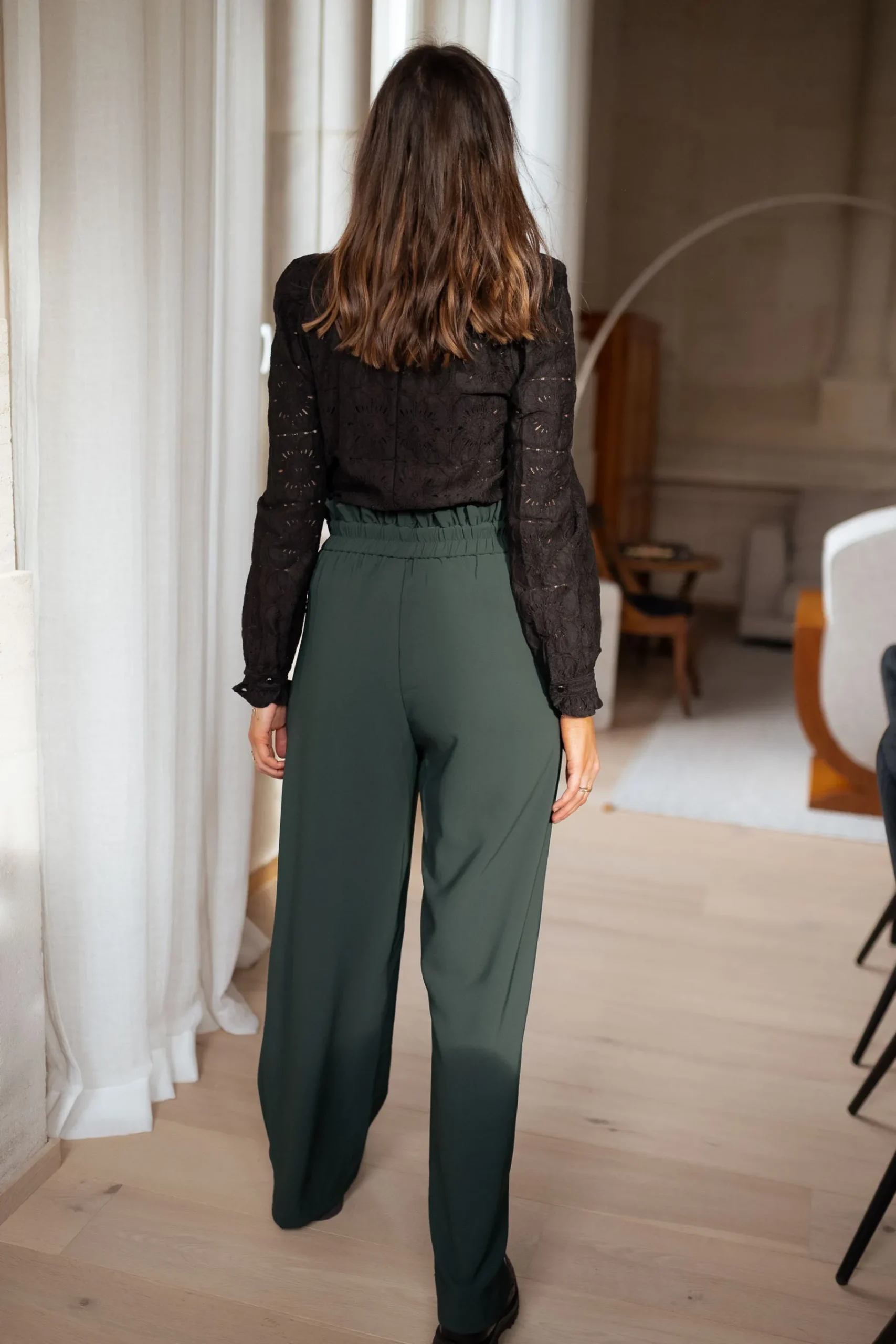 Chemisiers & Blouses-EASY-CLOTHES Blouse Meven - noireEasy Clothes Noire
