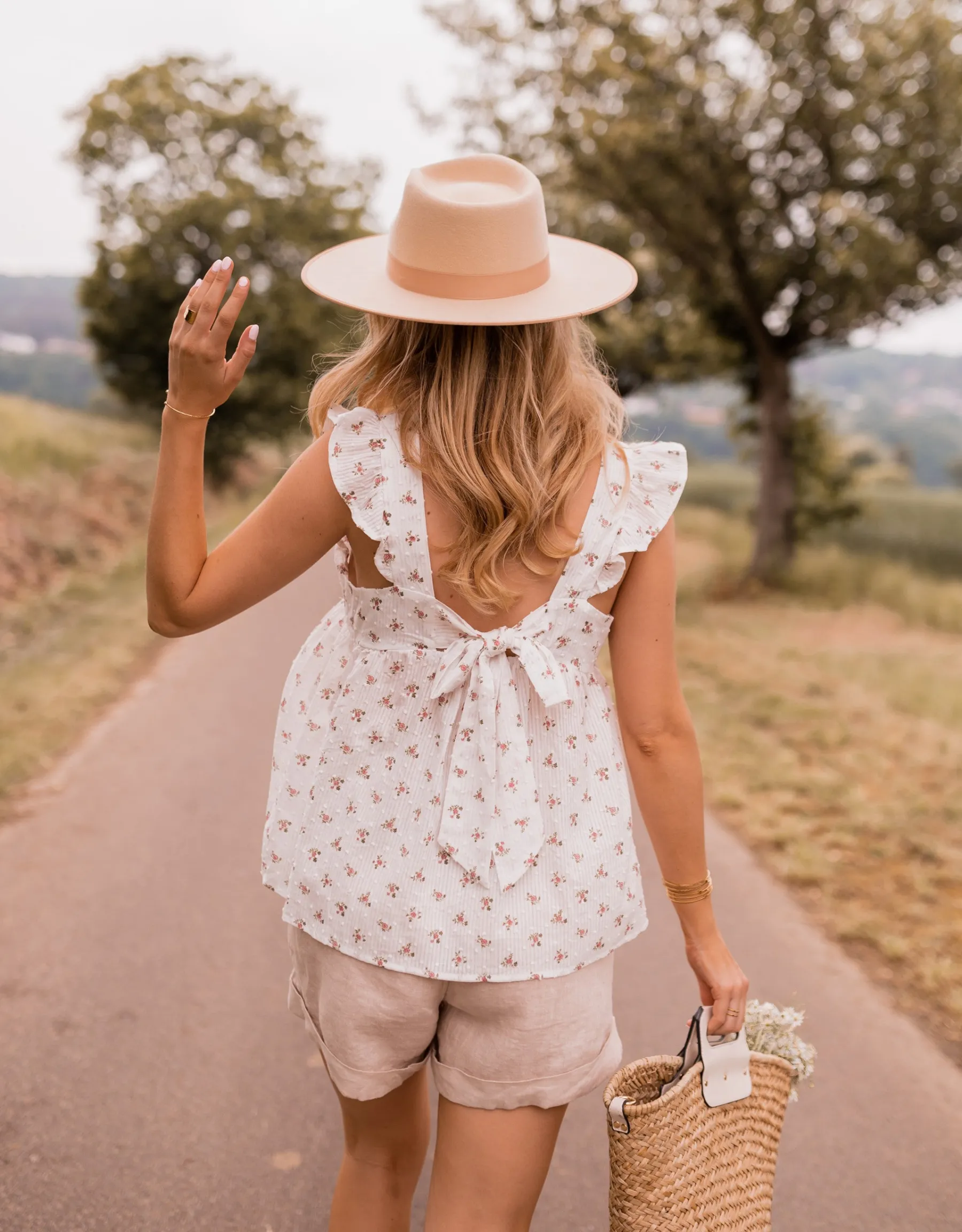 Chemisiers & Blouses-EASY-CLOTHES Blouse Miny - à fleursEasy Clothes À fleurs