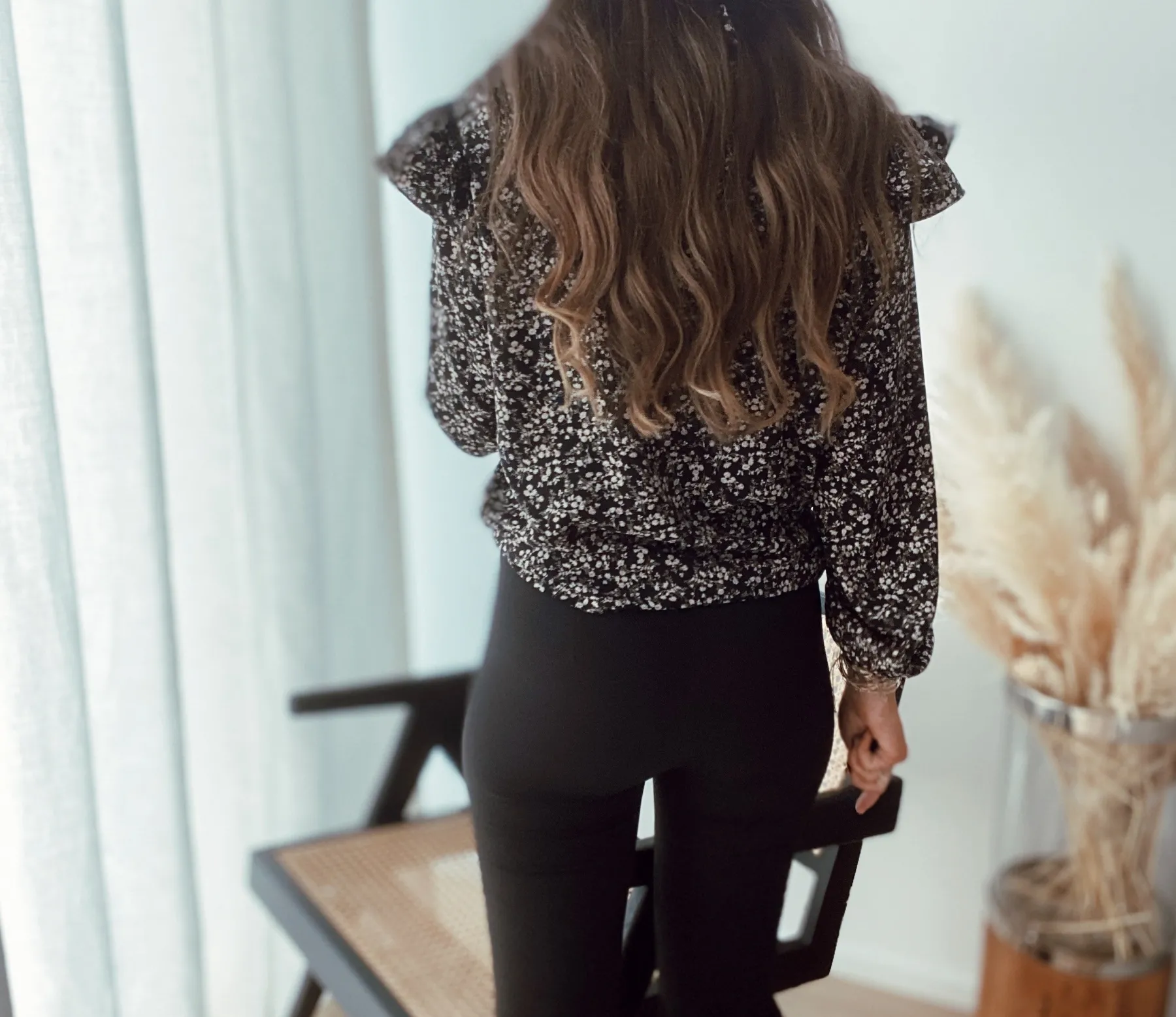 Chemisiers & Blouses-EASY-CLOTHES Blouse Ophé - noireEasy Clothes Noire