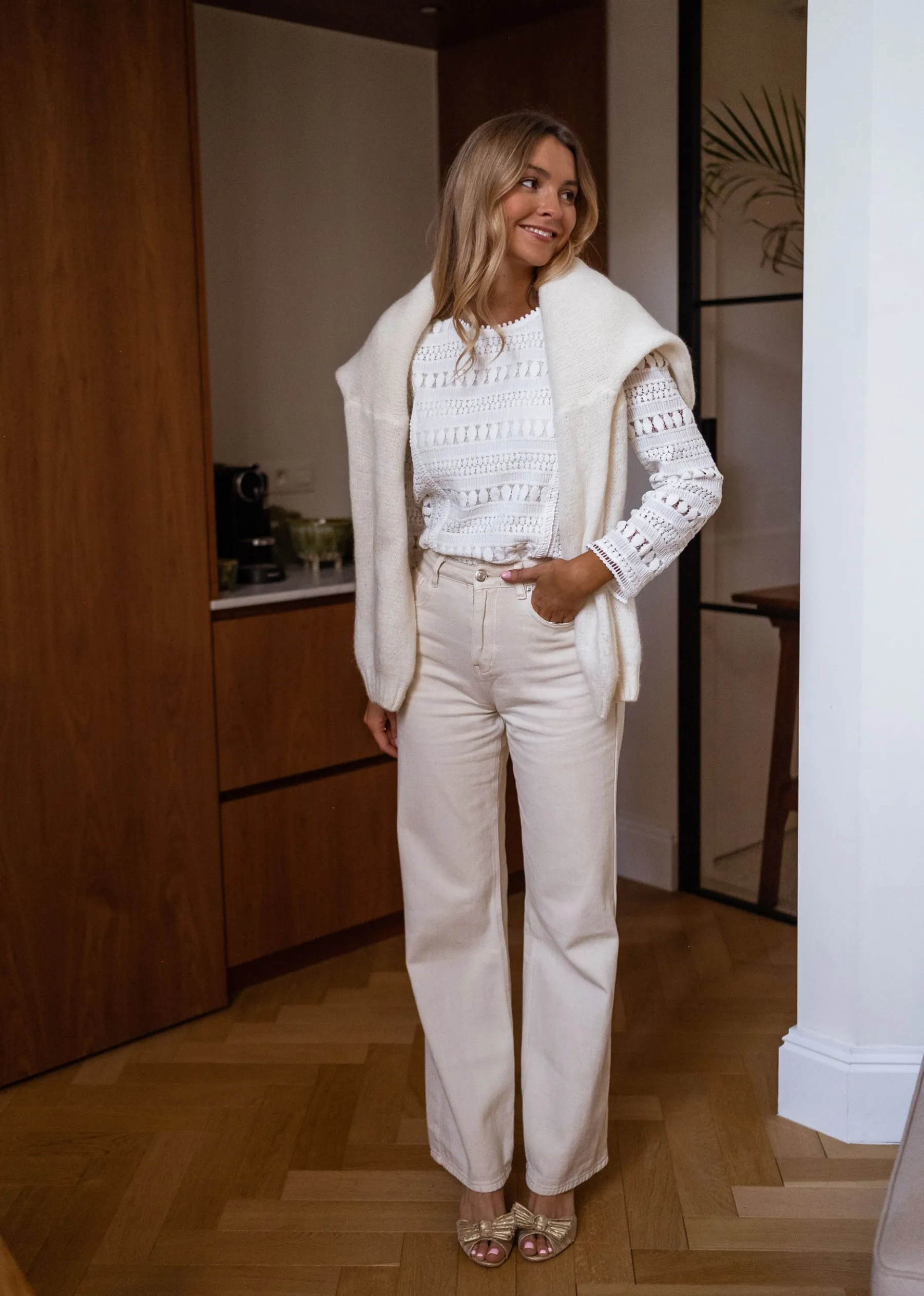 Chemisiers & Blouses-EASY-CLOTHES Blouse Pattie - écrueEasy Clothes Écrue