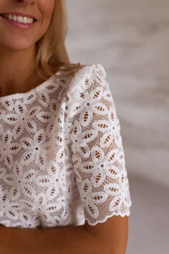 Chemisiers & Blouses-EASY-CLOTHES Blouse Sidy - blancheEasy Clothes Blanche